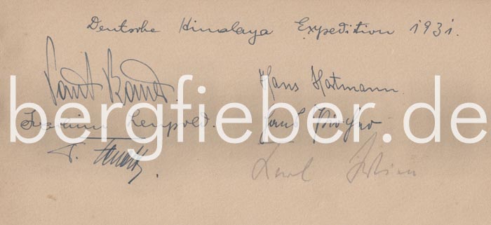 Karte 1931