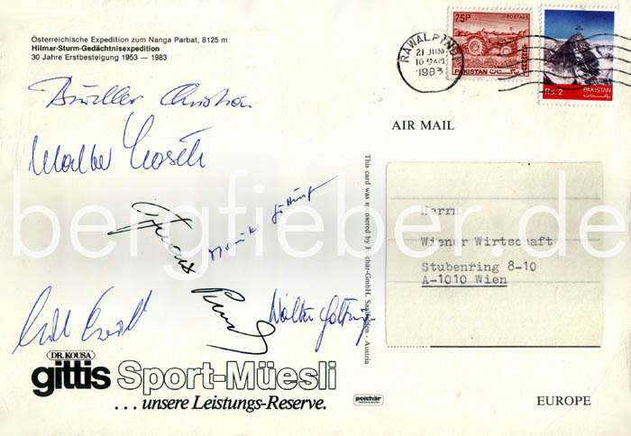 Gru&szlig;karte 1983